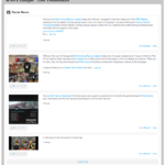 Racer Websites - News List Thumbnail Example - Update Your Site With Your Facebook Page